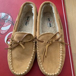 Slipper Moccasins Minnetonka Men’s Sz 10 Used VG Cond